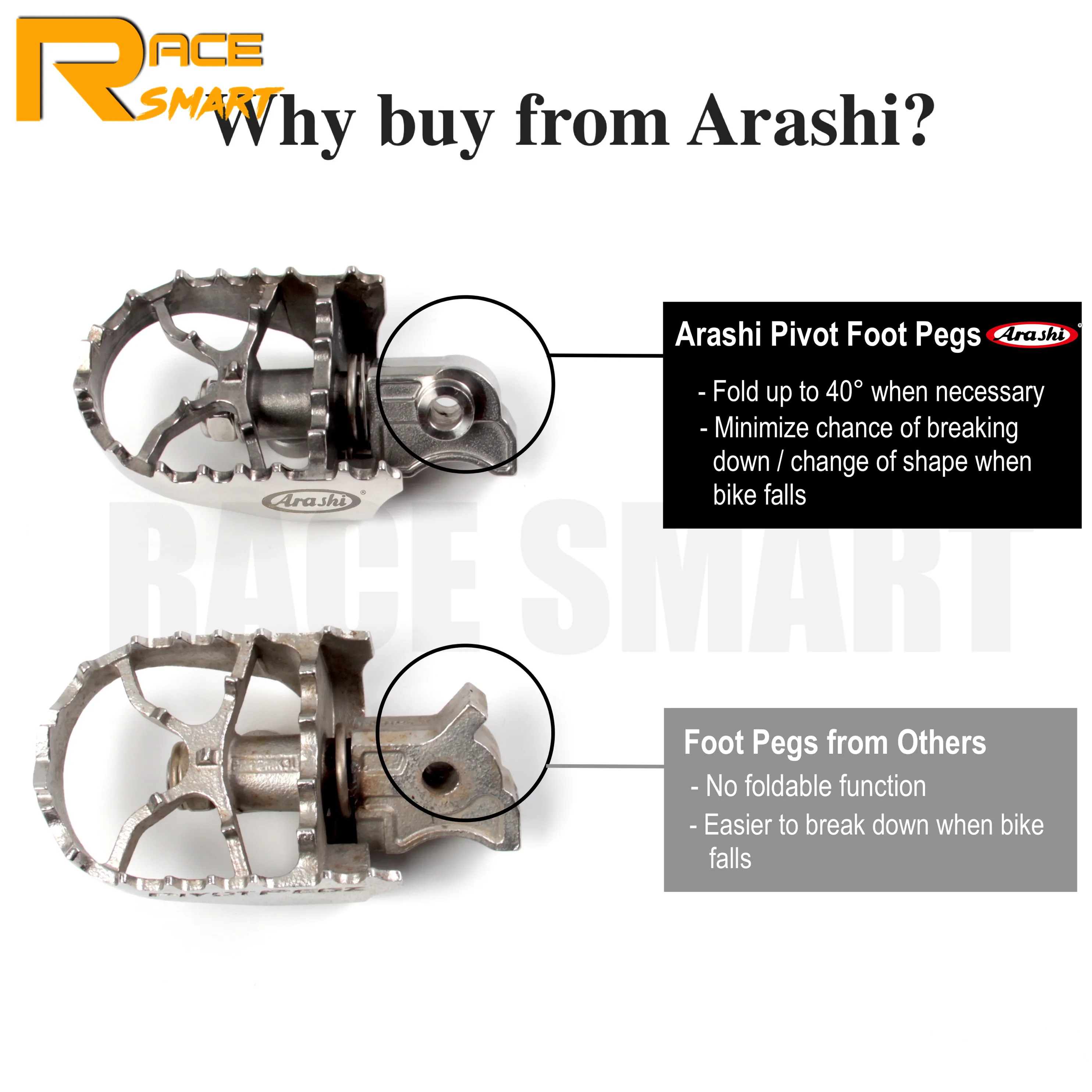 Мотоциклетные Передние Подножки для ног Peg Для BMW R1200GS 2013 2017 широкий поворотный 60