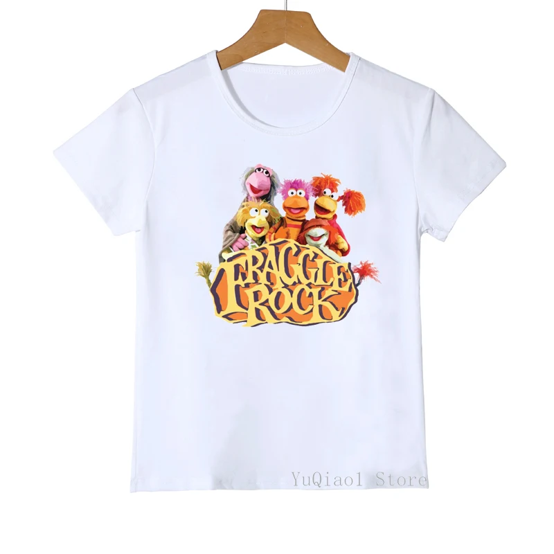 Camiseta con estampado de dibujos animados para ni&ntilde;os y ni&ntilde;as, ropa Harajuku Kawaii, camisetas de moda de verano-3
