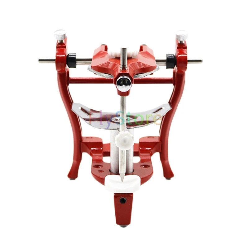 1 Набор красные стоматологические артикуляторы из нержавеющей стали|Модель