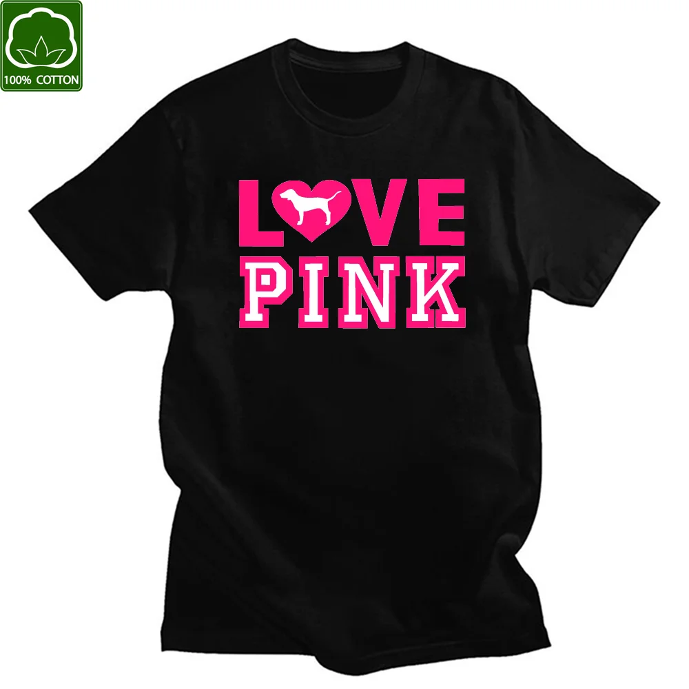 Camiseta de algodón de manga corta para hombre y mujer, ropa de calle con estampado Vintage de los años 90, Hip-Hop, Love Pink, Unisex, novedad de 2021