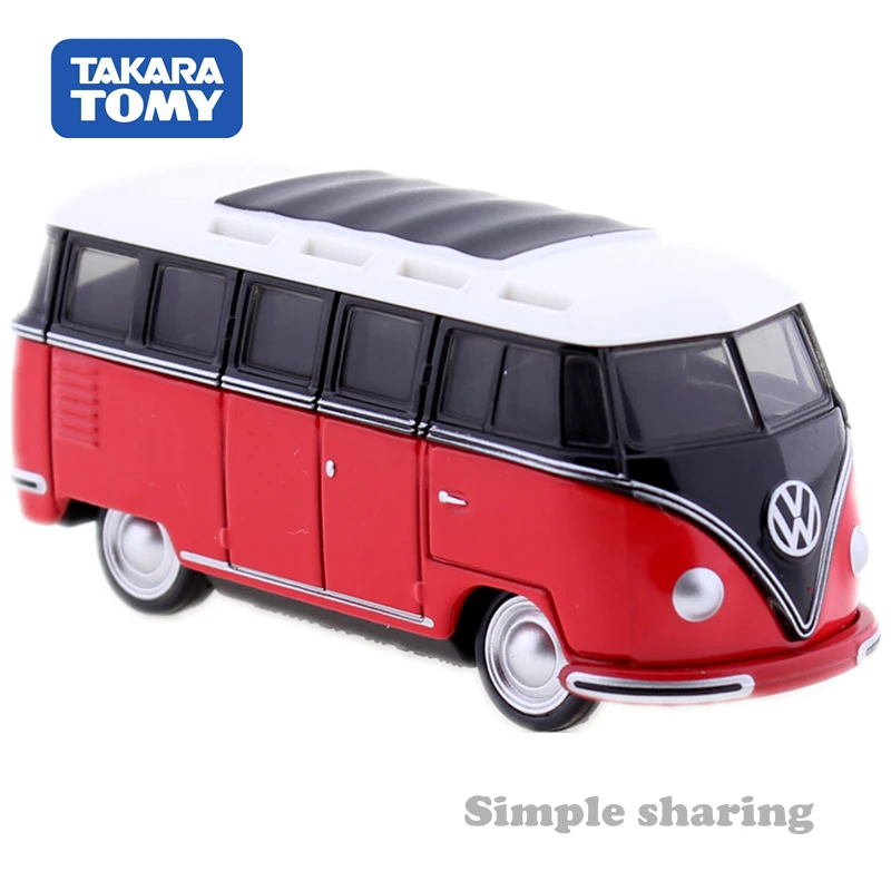 Takara Tomy Tomica Premium 07 Volkswagen Type II модель комплект 1/65 Миниатюрный литой автобус детские