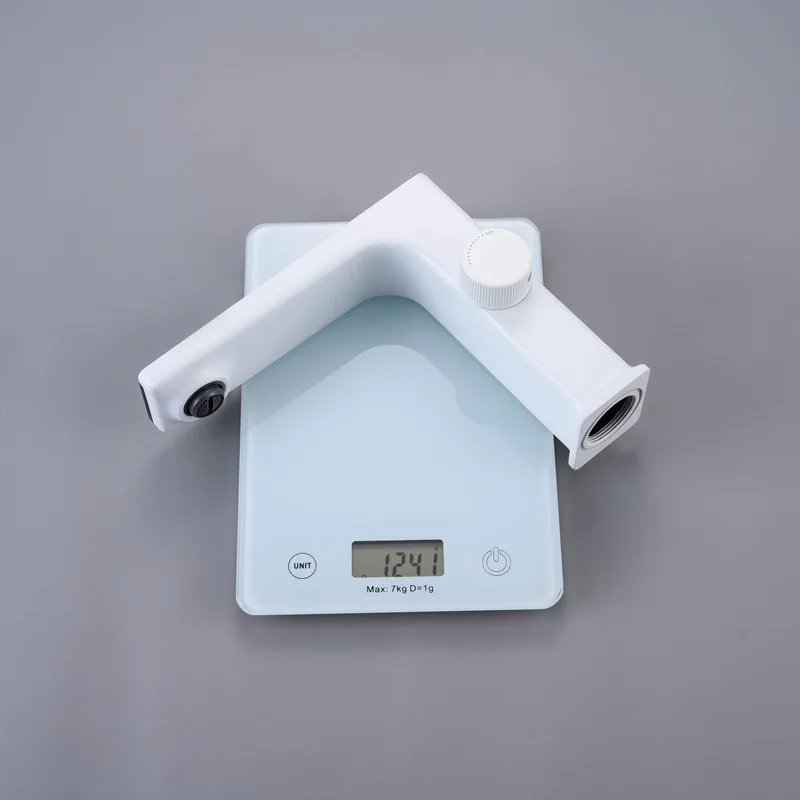 Digital bathroom faucet luxury display tap sink white water crane Basin cabinet wash basin |