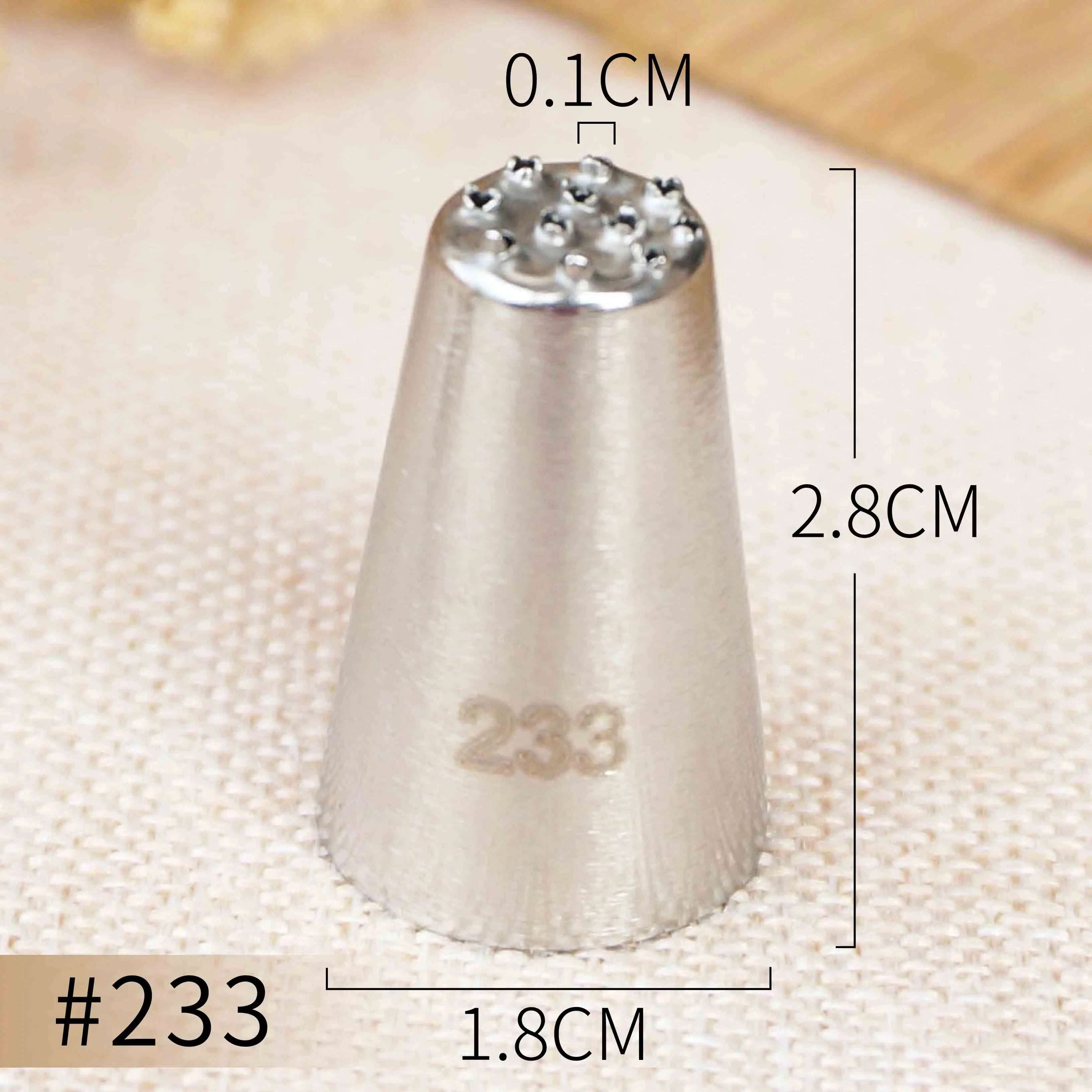 #233 насадка с несколькими открытыми насадками из нержавеющей стали насадки для