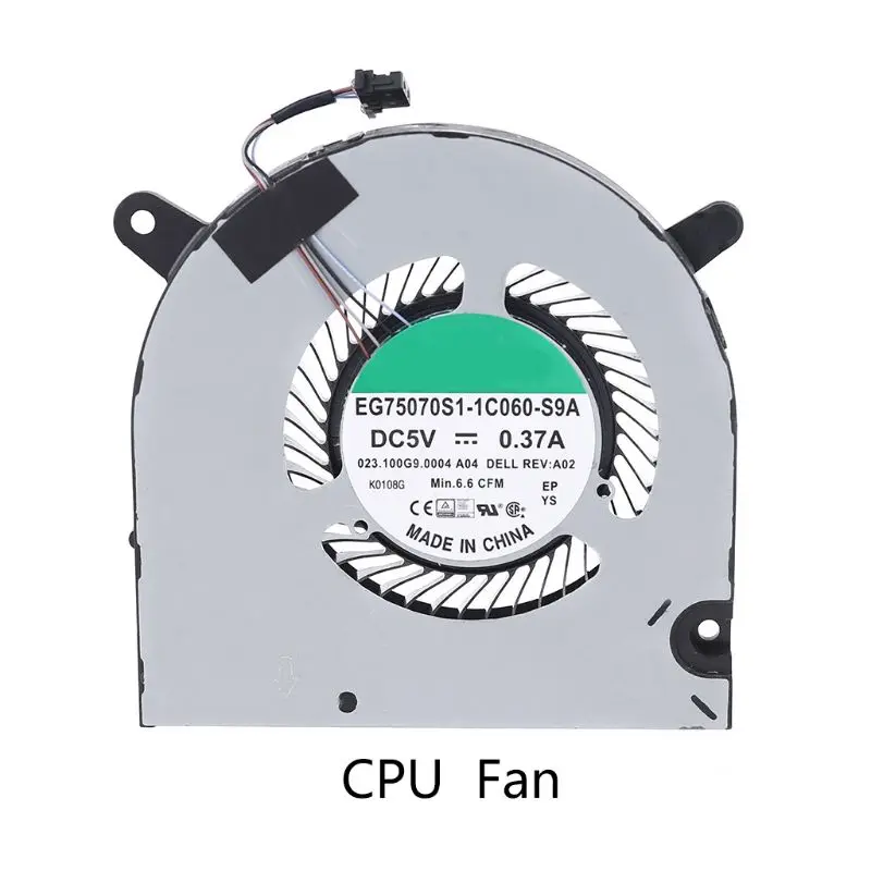 Процессор GPU вентилятор охлаждения радиатора Замена для Dell G3 3590 ноутбук Y51A|Кулеры