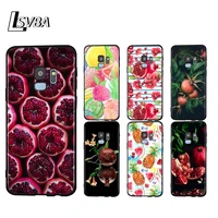 silicone cover food pomegranate fruit for samsung galaxy a9 a8 a7 a6 a6s a8s plus a5 a3 star 2018 2017 2016 phone case