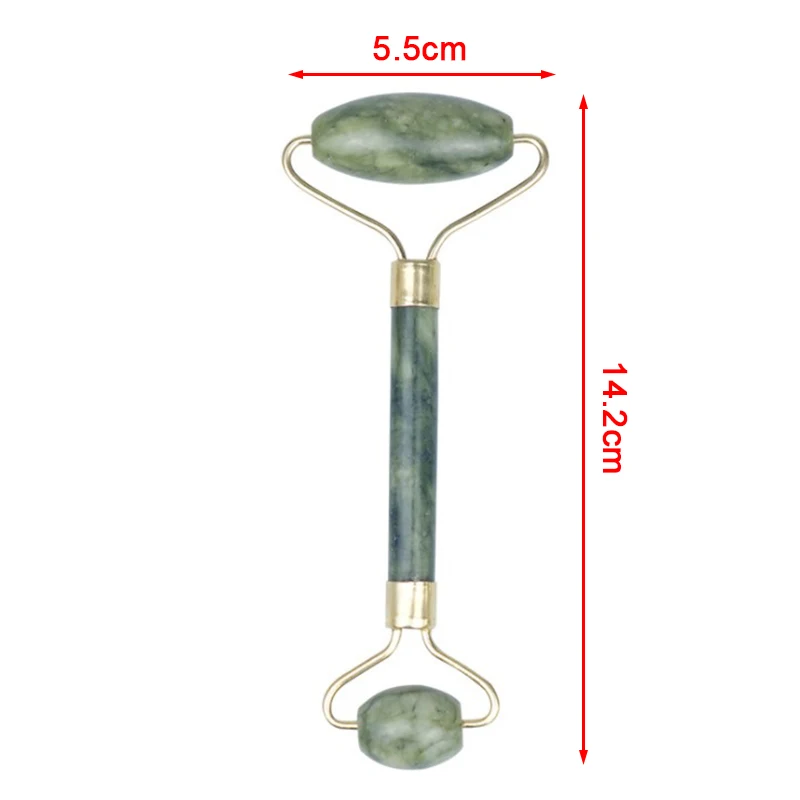 

1 Piece Facial Massage Roller Natural Jade Anti Wrinkle Face Slimming Shaper
