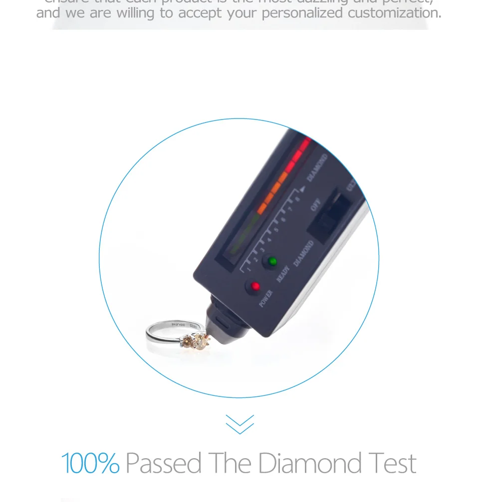 GIGAJEWE Moissanite 1ct 5,5 мм+ 2X3,5 мм круглая огранка желтого цвета 925 Серебряное кольцо золотое многослойное покрытие модный подарок для девушки