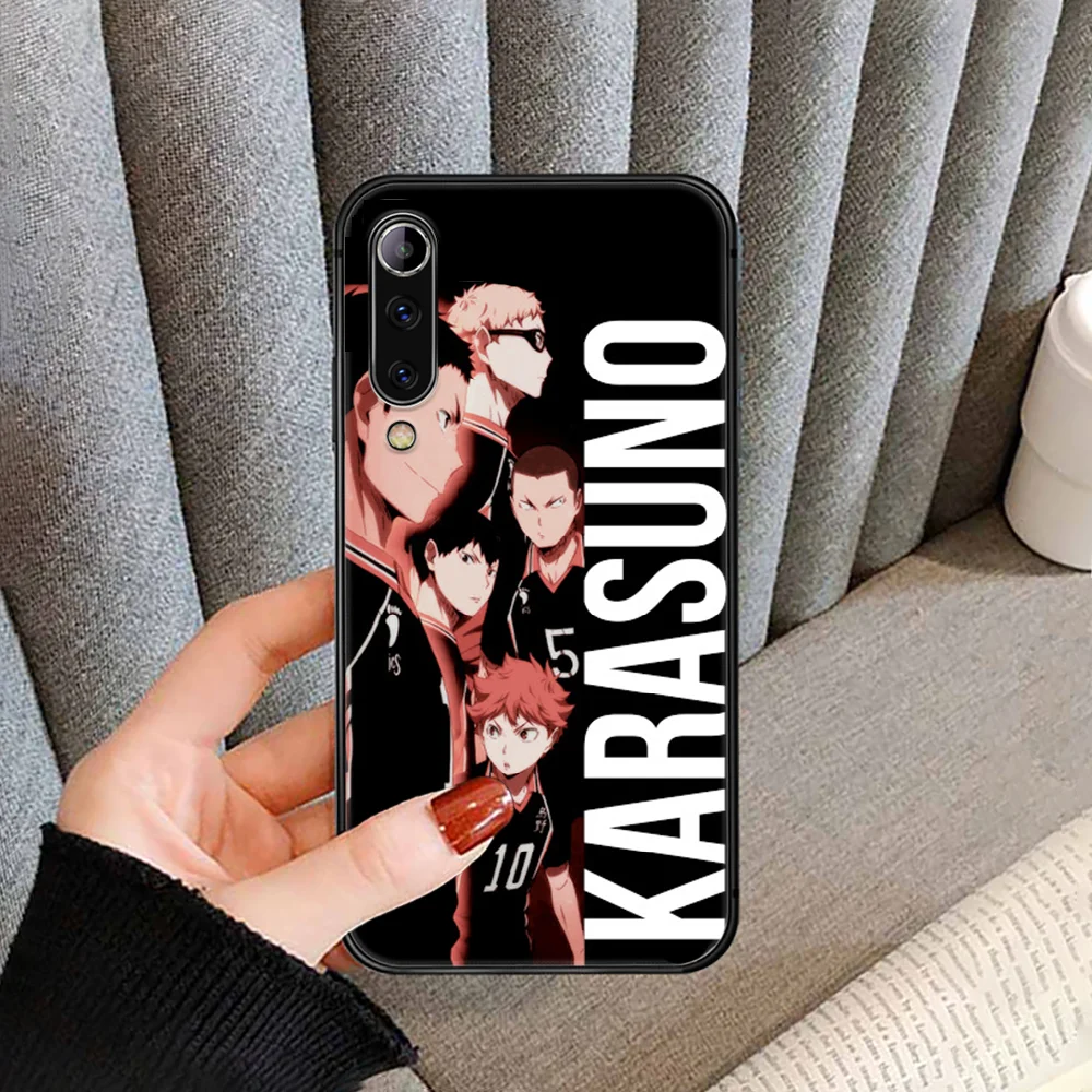 

Anime Volleyball Haikyuu Hinata Phone Case cover For XIAOMI redmi note K 4 5 6 7 8 9 10 20 30 3 A X Pro ultra black shell trend