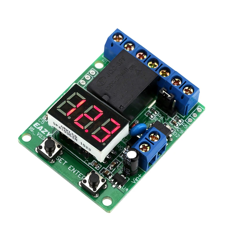 

DC 12V контроль релейного переключателя плата модуль напряжение зарядки разряда Тест