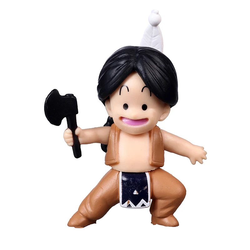 8cm Mini Szie DRX11 Dragon Ball Z Супер крилин куририн ПВХ фигурка Коллекционная модель игрушки DBZ фигурки - Цвет: 8cm Mini Szie DRX11
