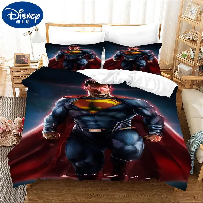 

Комплект постельного белья из мультфильма «герои Marvel»