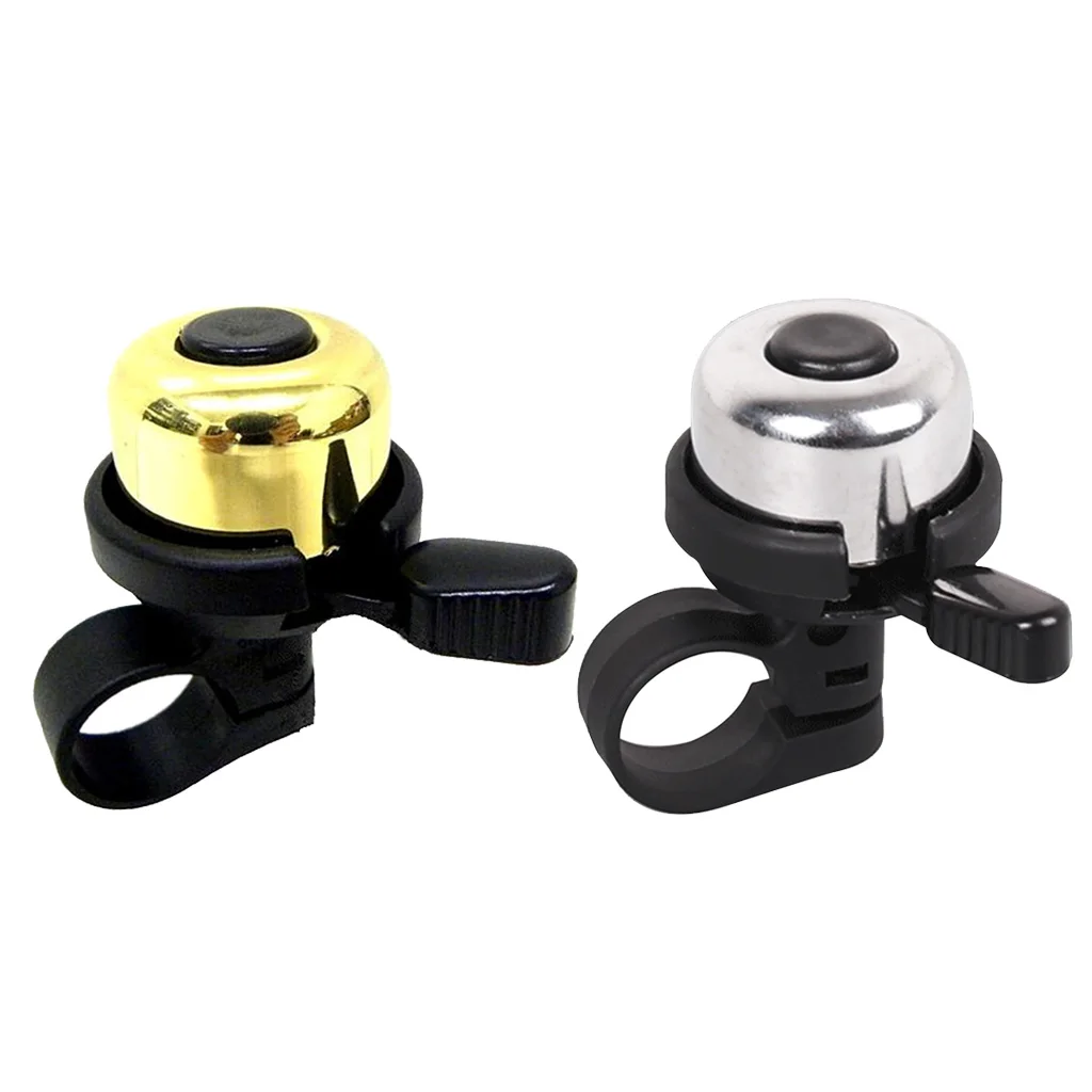 MTB Bike Accessories Copper Small Bell Clear Sound Loud Horn Mountain Bicycle for Adults Kids | Спорт и развлечения