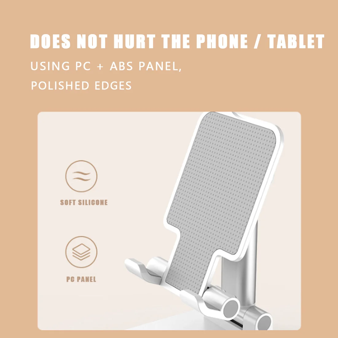 

Desk Stand Holder Phone holder foldable Aluminum Desktop Telescopic Stable Holder Mount Cradle Bracket for iPhone