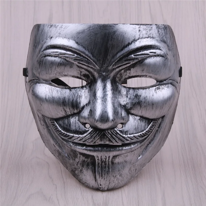 1 шт. V for Vendetta маска костюм на Хэллоуин маскарадный страшно вечерние