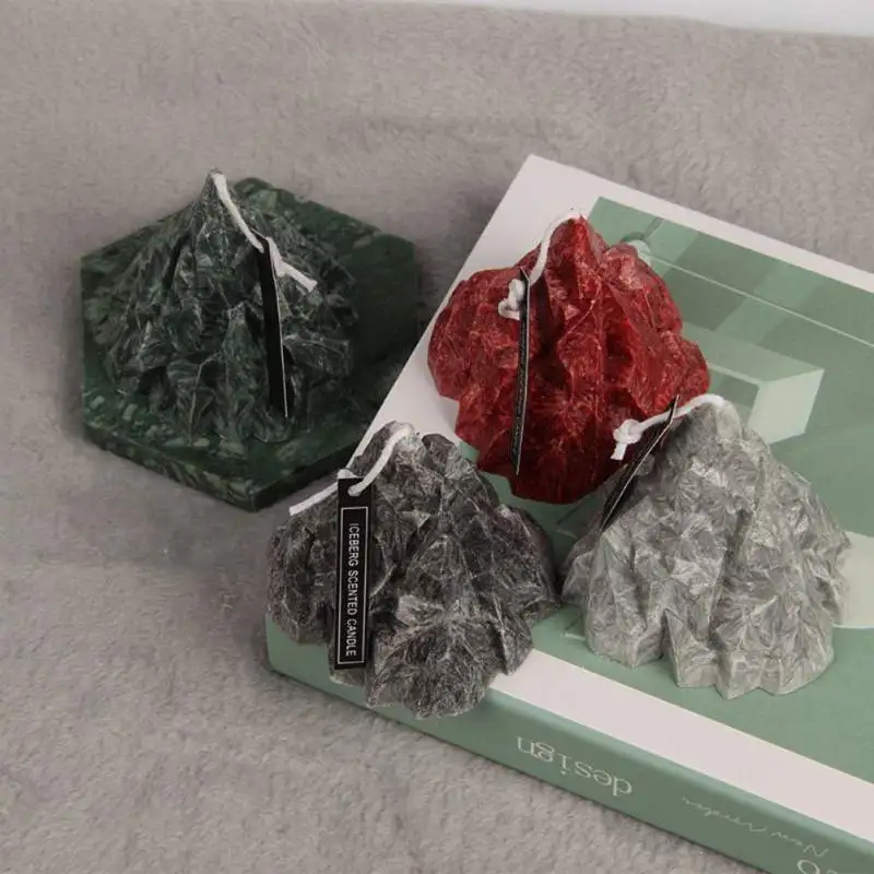 Скандинавская ароматизированная свеча айсберг вулканические ароматные свечи