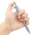 Штангенциркуль 0-100 мм, многофункциональная шариковая ручка, серебристый штангенциркуль, креативные школьные подарки, маркер, ручной инструмент