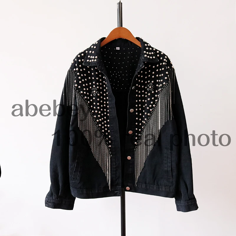 Женская уличная джинсовая куртка Chaquetas осенняя одежда 2019 женская короткая с