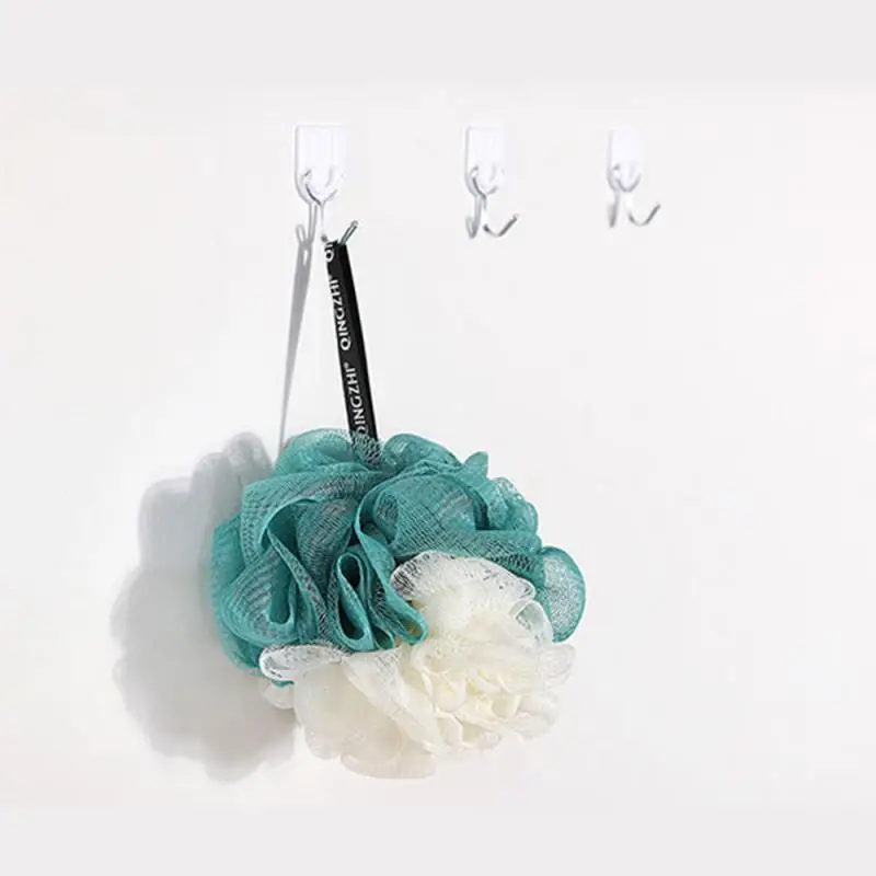 

6Pcs Transparent Strong Self Adhesive Door Wall Hangers Hooks Suction Heavy Load Rack Cup Sucker For Kitchen Bathroom