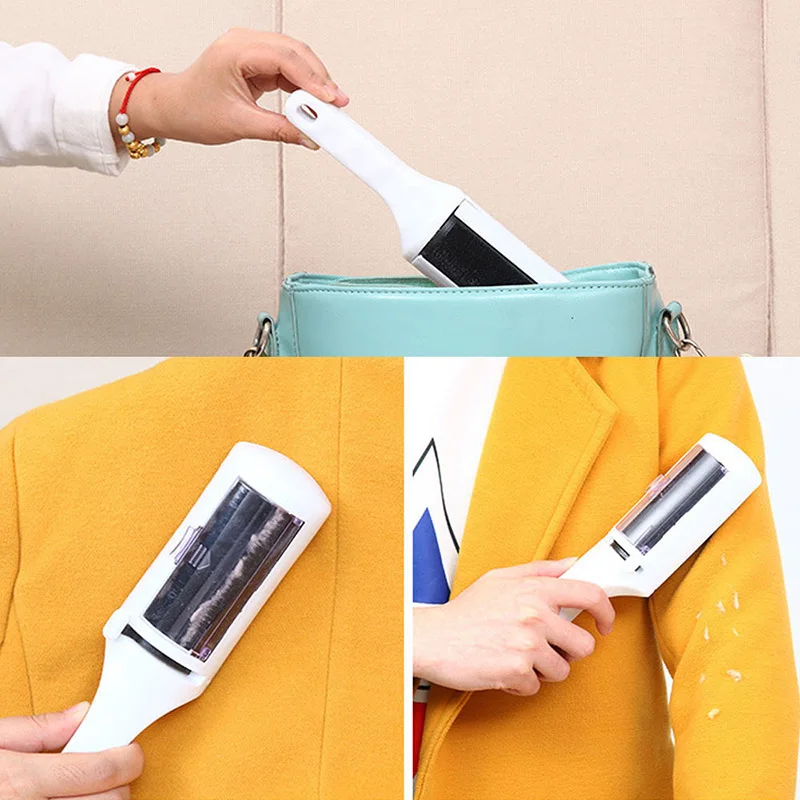 

Electrostatic Cloth Lint Dust Remover Brush Animal Pet Hair Cleaner Home Supply Tool MOWA889