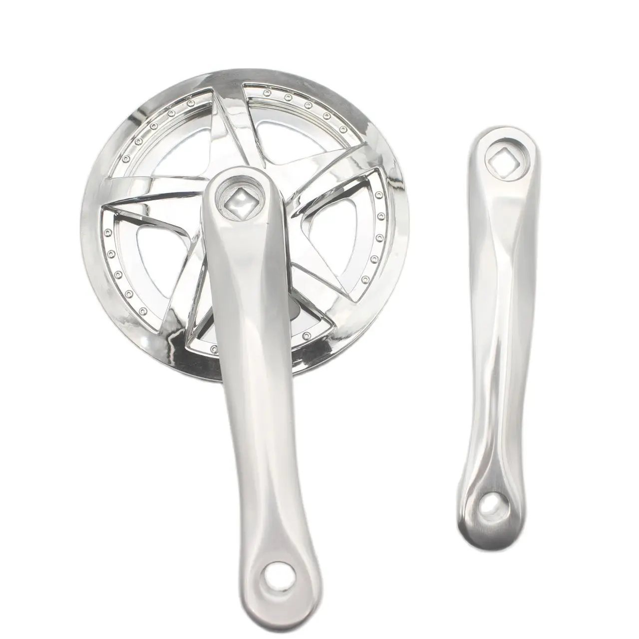 Велосипедный коленчатый комплект складная односкоростная Звездочка из