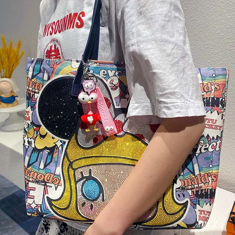 Брелок для ключей с мультяшными животными большим глазом страусом милым жирафом