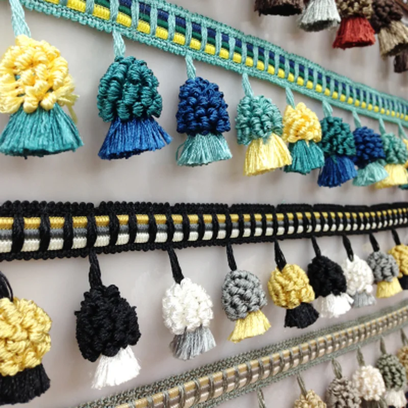 1 м занавески для шитья кисточка бахрома отделка помпон сделай сам