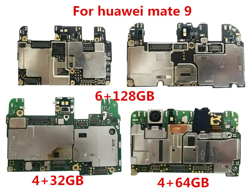 

Full Working 100%Original Unlocked for mate 9 4+32GB 4+64GB 6+128GB motherboard For Huawei mate 9 Motherboard Logic Mother