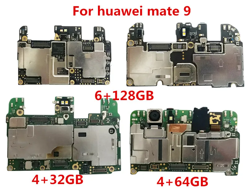 Полный работает 100% Оригинальный разблокированный для mate 9 4 + 32 Гб 64 ГБ 6 128