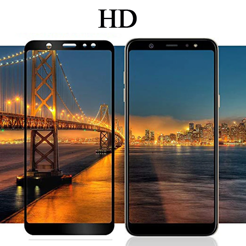 9D защитный Стекло на для Samsung Galaxy A8 2018 экран протектор a6 a7 a9 plus cam лист tremp 6 7 8 9 a750