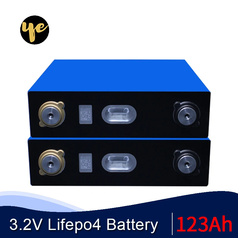 4 шт. 123Ah 3 2 V lifepo4 батарея глубокого цикла LFP литиевая солнечная 24V 36V 120ah e bike мотор