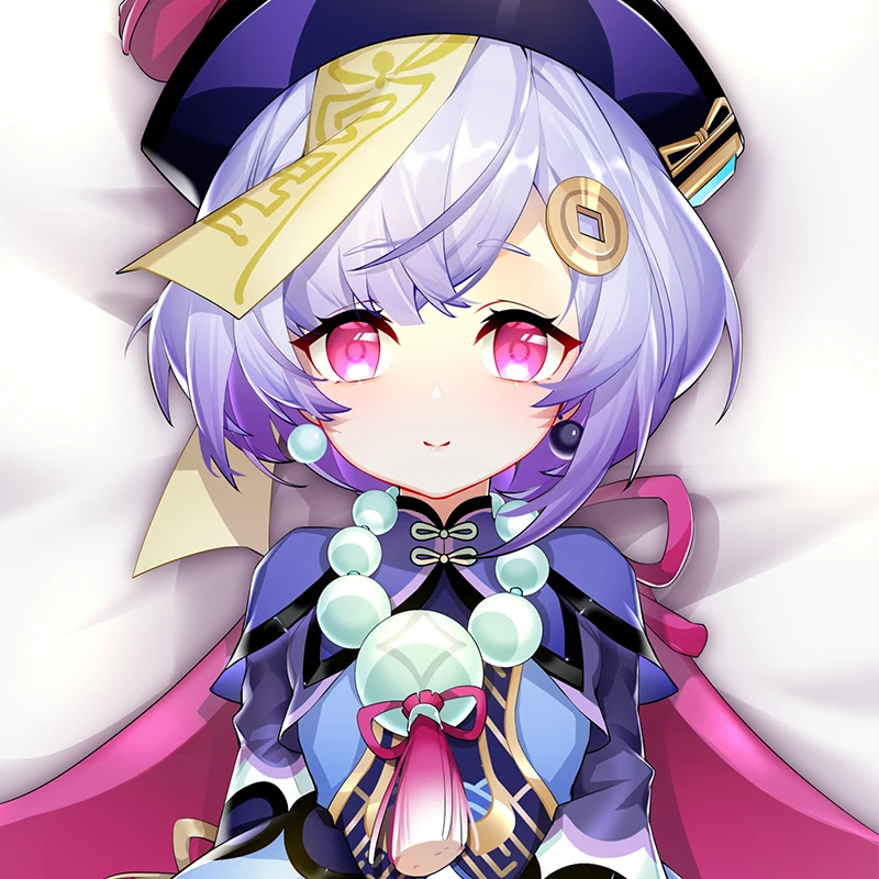 Cirno's Store-funda de almohada de impacto qiqi genshin, Original, loli body, nana Dakimakura-4