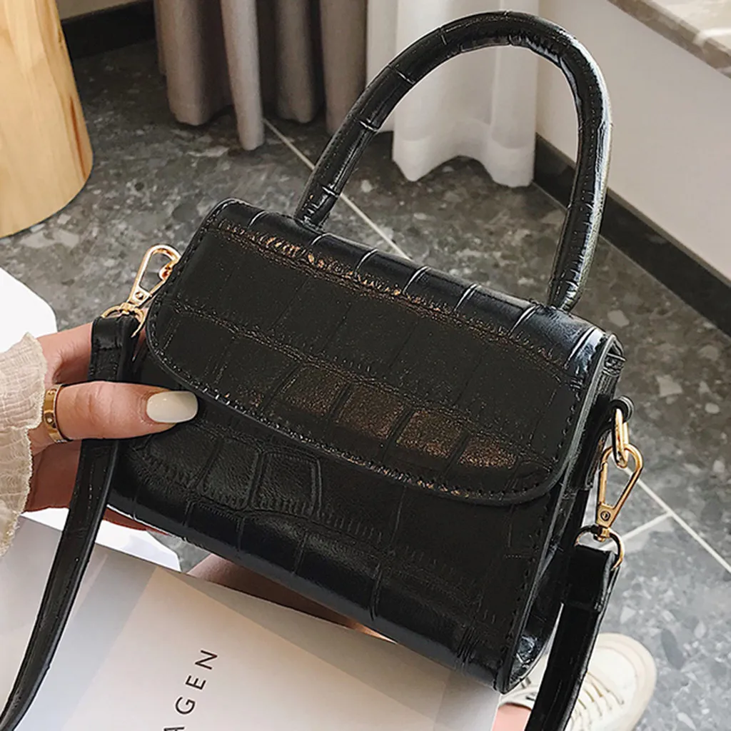 

Designer Vintage Women's Handbags High Quality Female Shoulder Bags Girls Leather Purses Luxury Handbags Women Bags #T
