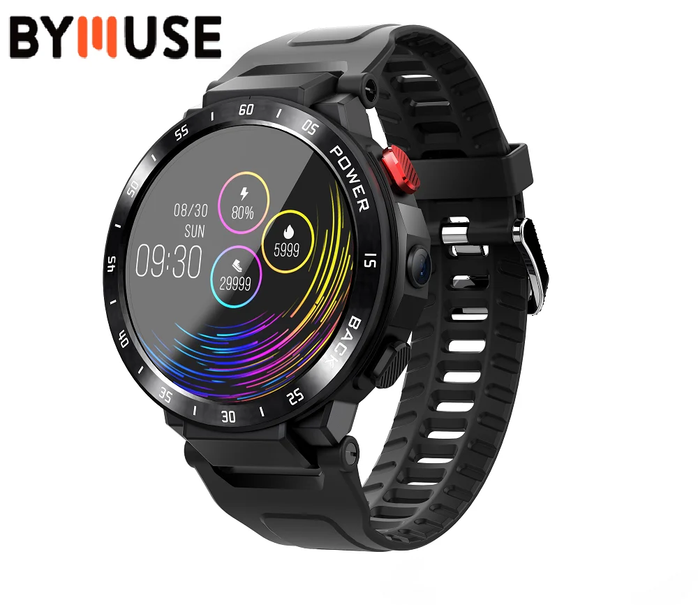 

BYMUSE Z35 4G Android 7.1 Smart Watch Phone IP67 MT6739 Quad core 1GB 16GB 800 Mah Battery 800W Camera GPS WiFi SIM