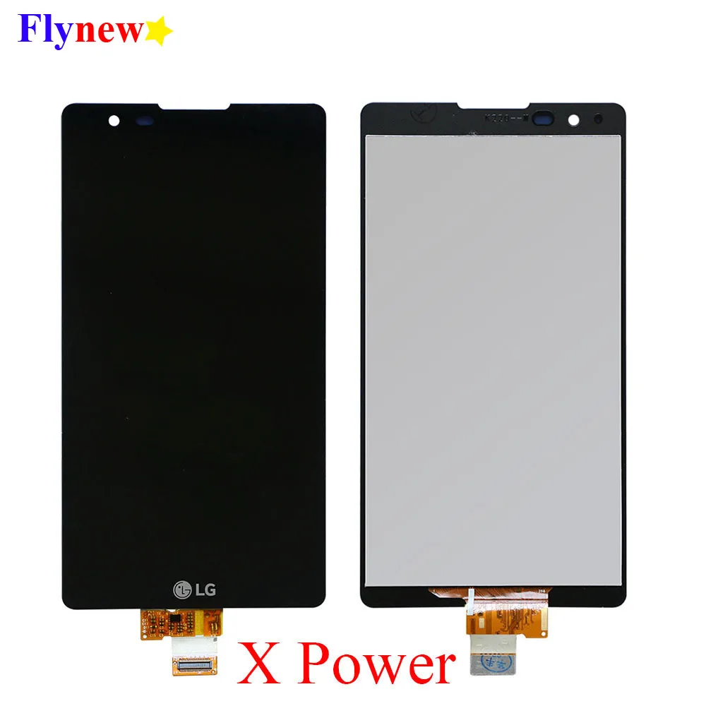 ЖК дисплей с сенсорным экраном для LG X Power K220 K220DS дигитайзер в сборе рамкой K220DSF