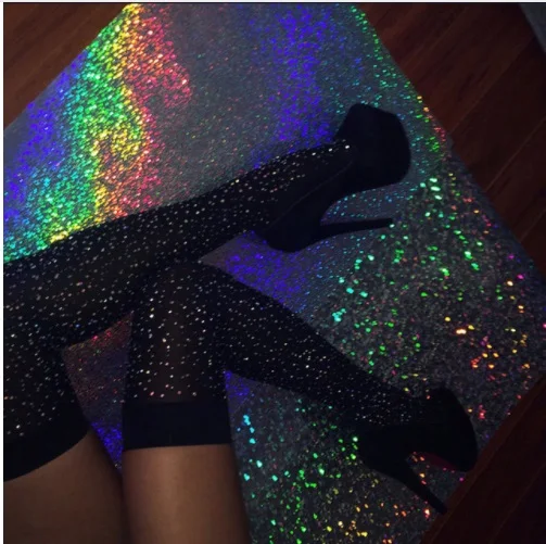 

Bling Bling 1Pair Women Thigh High Over the Knee Socks Long Cotton Stockings Stocking Sexy Thigh High Stockings for Women
