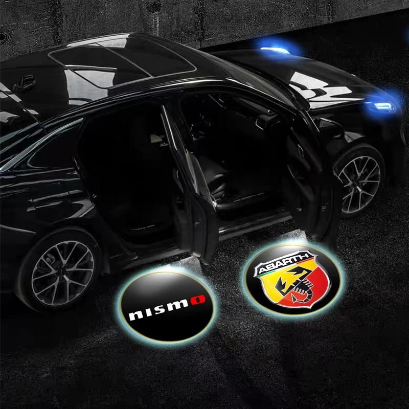 

Led Car Welcome Light Door projection light Car accessories For Fiat 500 Punto 124 125 500 Bravo Stilo Panda Abarth Tipo Viaggio