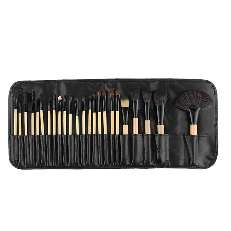 

26Pcs Makeup Brushes Make Up Brush Portable Eyebrow Eyeshadow Cosmetic Contour Soft Foundation Synthetic Hair Set With Bag