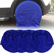 4pcs Set Wheel Tire Covers for RV Truck Car Camper Trailer Useful Black Pro Hot 100% brand new and high quality