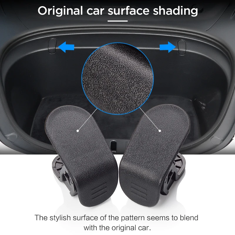 

for tesla model 3 2017-2020 front spare box hook (Set of 2) Car functional interio Accessories