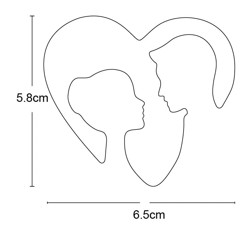 Металлический трафарет для скрапбукинга мужчин и женщин|Вырубные штампы| |