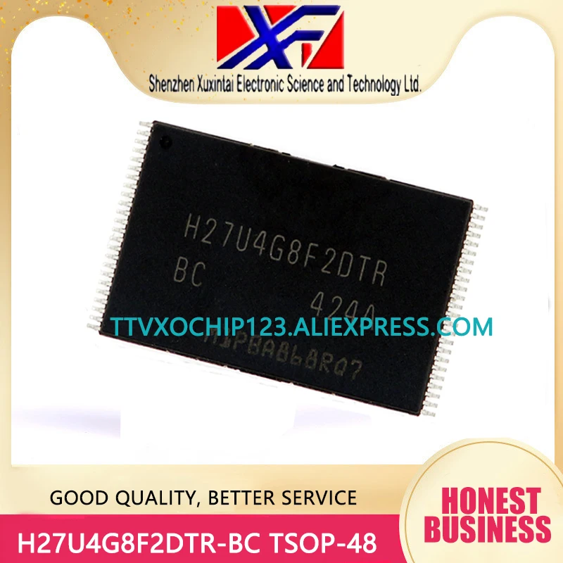 10 шт./лот H27U4G8F2ETR BC H27U4G8F2 NAND флэш память 512MB TSOP 48|Реле| |