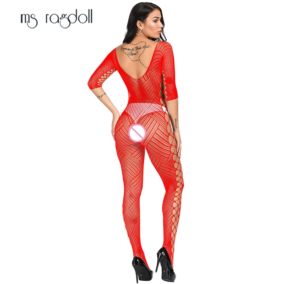 Соблазнительное нижнее белье Ms Ragdoll боди соблазнительное Эротическое с открытой