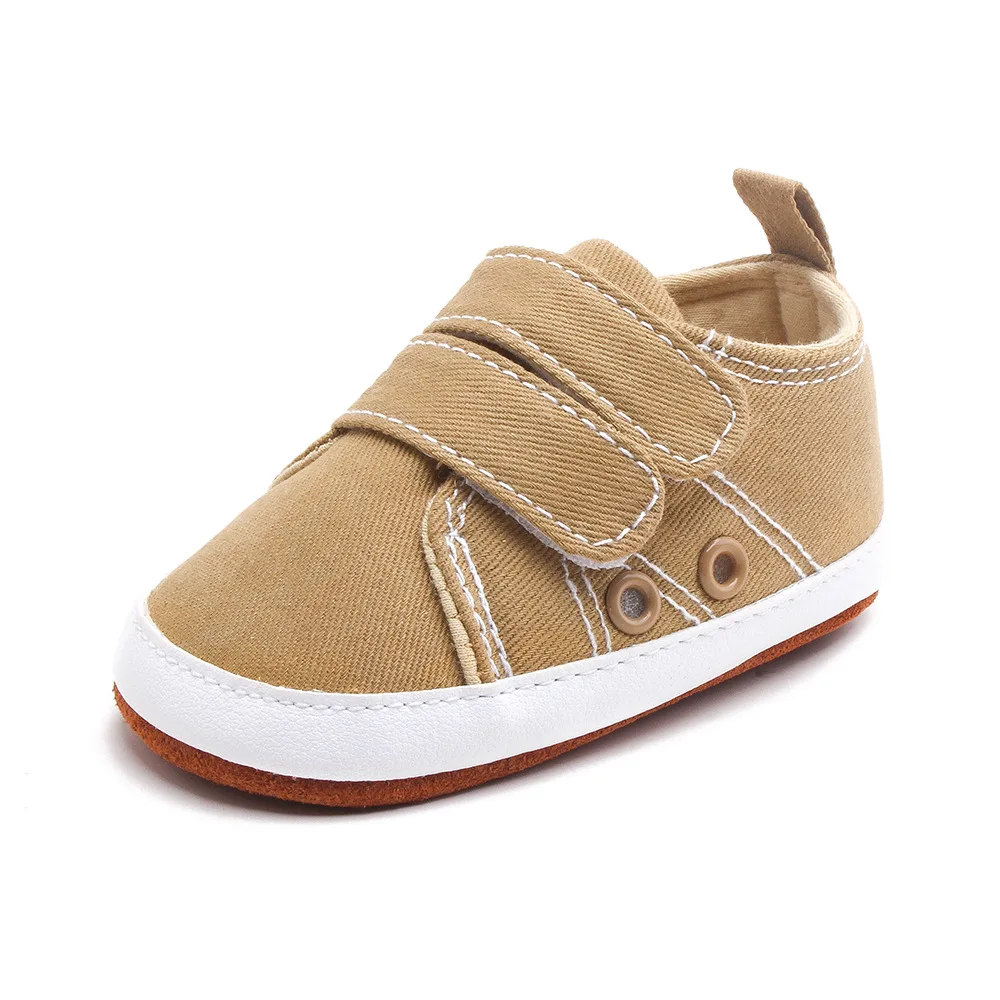 

High Quality Baby First Walkers Newborn Toddler Baby Girls Boys Canvas Shoes Casual Spring Autumn Crip Anti Slip Cloth Shoes