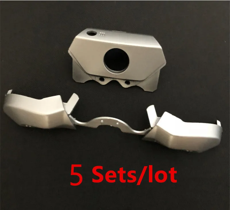 

5 sets Silver LB RB Trigger Bumper Button & Guide On/off Guide Jack Port Surround Home Buttons For XBOX One Elite Controller