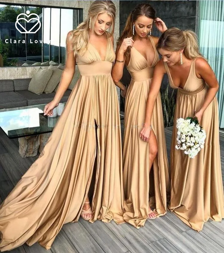 Новинка лета 2020 женское платье для свадебвечерние новое на бретельках с глубоким