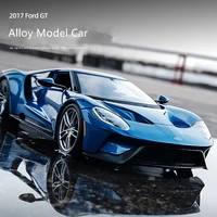 136 ford gt alloy sports car model diecasts metal toy car model high simulation doors can be opened collection childrens gift