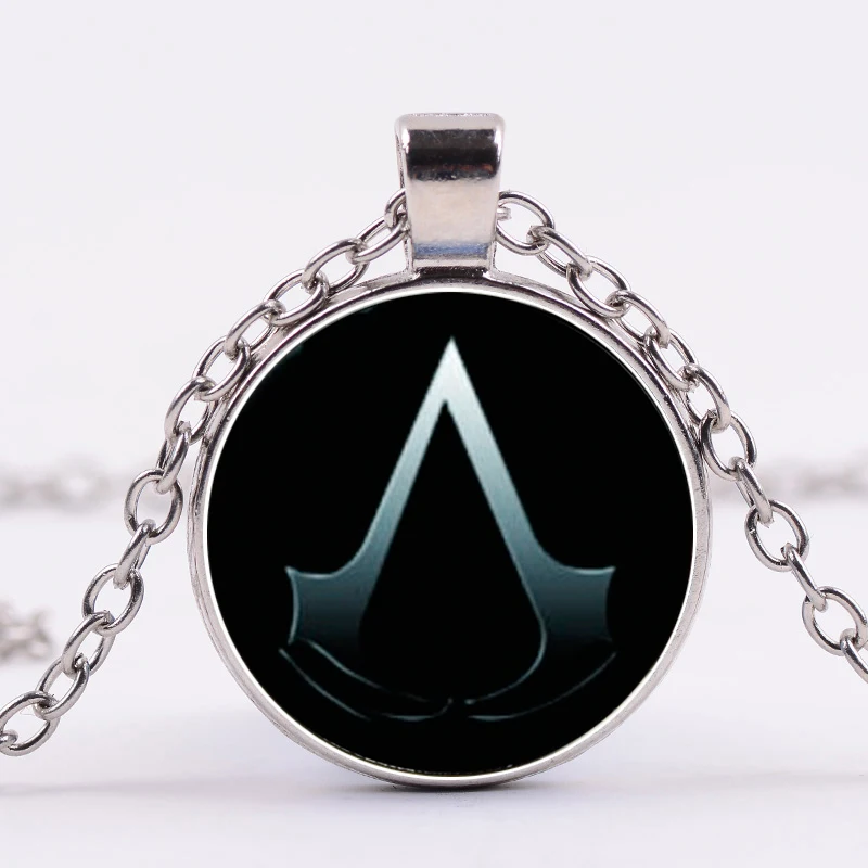 Ожерелье с металлической подвеской ручной работы для мужчин и женщин стильное