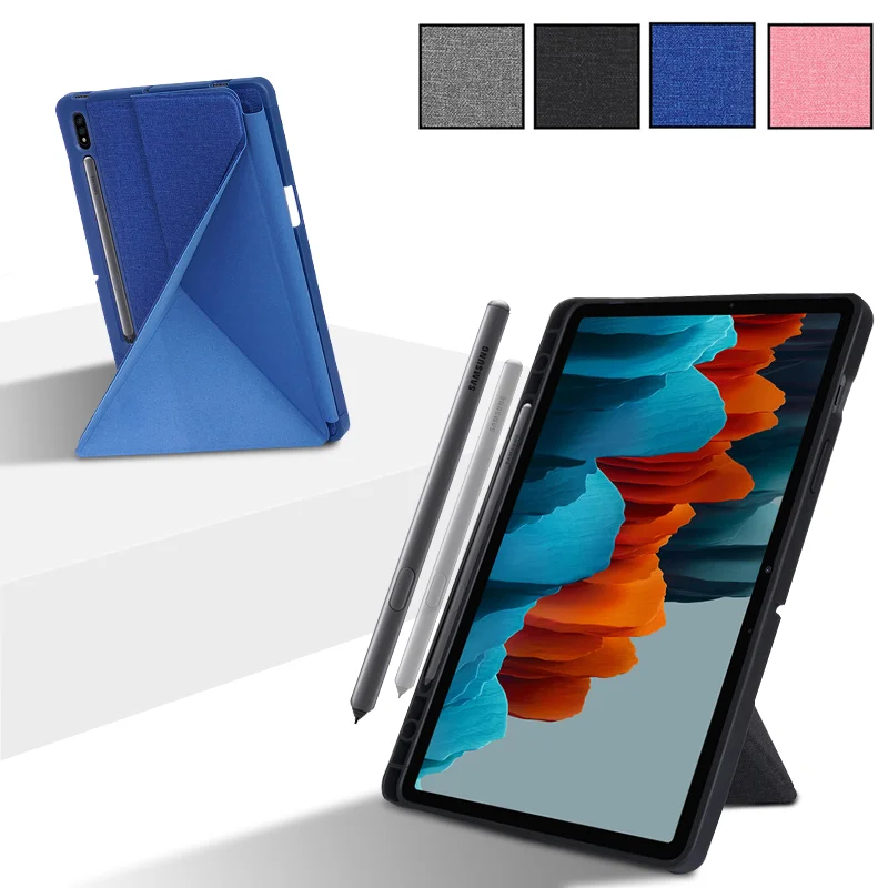 

Чехол для планшета Samsung Galaxy Tab S7 Plus, T970, 12,4 дюйма, 2020 дюйма, чехол-подставка для Samsung Galaxy Tab S7 + SM-T870/T875 SM-T970 T975