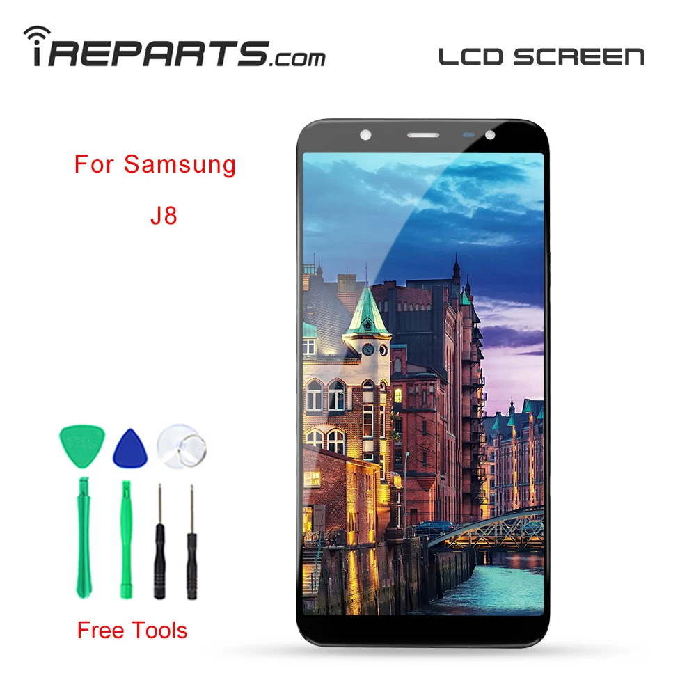 IREPARTS ЖК дисплей для samsung Galaxy J8 сменный сенсорный экран j8 2018 J810 SM J810F J810Y J810F/DS сборка