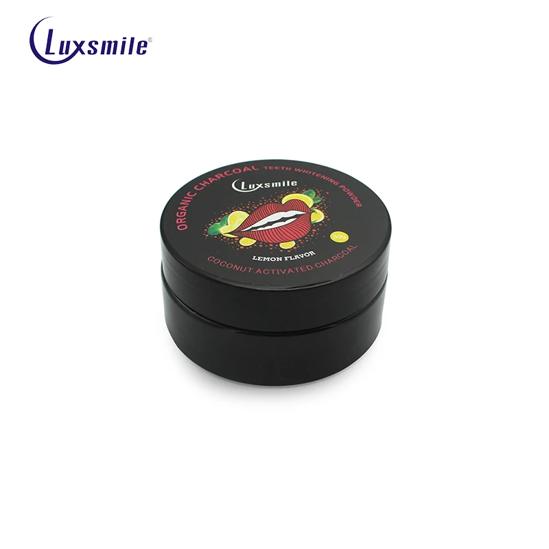 3 шт./лот отбеливающий порошок угля Angel Smile для зубов 100% натуральный пищевой